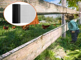 Hardware Cloth, 36'' x 50' Galvanized Wire Mesh Roll, 19 Gauge Chicken Wire Fence Roll, Vinyl V952-JSGSWL36IN50CDRB2V0