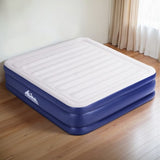 Weisshorn Air Mattress King Inflatable Bed Air bed 51cm AMAT-PIP01-51-K-WHDBL