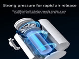Outdoor Camping Digital Electric Air Pump, 5200mAh Built-in Battery, for Air Mattresses and Swim V1265-AU-054-HEI