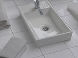 Small Compact Bathroom Cloakroom Hand Wash Basin Sink Ceramic Wall Hung V63-952321