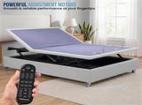 Therapedic Modulift Hospital Grade Double Electric Adjustable Bed Base with Massage & Wireless ADJ-BED-460-DB