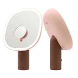LED Makeup Mirror, Rechargeable Table Makeup Lights, 3X Magnification, Adjustable Brightness, Touch V1192-AZ-W-11453