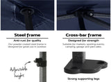 Instahut Gazebo Pop Up Marquee 3x6 Folding Tent Wedding 500D Oxford Camping Navy GAZEBO-T-3X6-F-NA