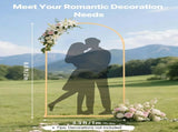Arch Backdrop Stand, 2 x 1 m, Stable Structure, Easy Assembly, 1 Set Gold Metal Arch Backdrop Stand V767-VVR-BYDGMJDJT66FVMQ73001V0