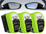 3PCS Upgraded Reusable Windshield Oil Film Remover for Car, Truck, RV and All Glass Surfaces V1366-AZ2-W-11607