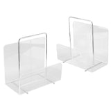 Acrylic Magazine Rack Transparent Acrylic File Book Holder for Office Organization Storage V1294-YM0703-3117230089111