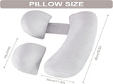 Pregnancy Pillow, Maternity Pillow Support for Sleeping Pregnancy Pillow for HIP V201-W13580302
