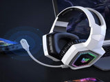 2.4GHz Wireless Gaming Headset with Flip Mic for PC White V1263-JX-7062