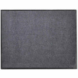 Grey Pvc Door Mat 90 X 150 Cm 43_241276