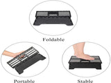 High-Load Folding Step Stool with Rounded Corner & Anti-Slip Footpad, Portable Stable Step Ladder V888-ELOSUNG55121