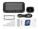 4.5-inch Peephole Camera Doorbell for Apartment Door 2MP LCD Digital Peephole Viewer Doorbell 135 V1294-YM0901-HS6949B