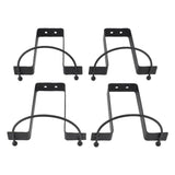 Cowboy Hat Rack Rustic Carbon Steel Space Saving Wall Mount Cowboy Hat Hanger for Home V1294-YM0901-3116250004811