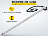 24 Inch Pipe Chain Wrench Heavy Duty 6.7 Inch Chain Wrench V952-YGQLTGZQ000000001V0
