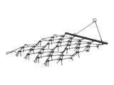 Drag Harrow, 1.2x1.7m Durable Chain Harrow with 80 Sharp Teeth, Suitable ATV UTV Tractor, Ideal V952-LP456FTDPK00ZA2T5V0
