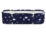 Weisshorn Foldable Bathtub PVC SPA Bucket Inflatable Cushion 134x65cm Star Navy FB-PVC-B-140-NA