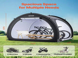 Bike Storage Tent, 4 to 5 Bikes, Outdoor Spacious Bike Storage Tent with Ventilated Window, V952-SXZXCP5675FTAJLWBV0