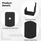 4PCS Chainsaw Wall Mounts, Metal Chainsaw Wall Hanger, Wall Mounted Chainsaw Holder for Garage, V1369-AZ3-W-08957