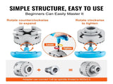 KP2-3/4 Lathe Chuck, 4-Jaw 70 mm Diameter, Metal Lathe Chuck Turning Machine Accessories, V952-MGCCKP275YC0517OZV0