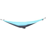 Hanging Chair Bed Dual Use Portable Hammock Swing for Camping Courtyard Corridor OutdoorBlue Gray V1294-YM0901-3116200020313