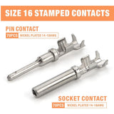 188pcs Deutsch DT Series Connector Assortment 2/3/4/6/8/12 pin 2 Pair each V201-EBA0188BL8AU