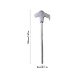 Chmadoxn Tent Stakes Heavy Duty, 8 Inch Screw in Tent Stakes, Ground Anchors Screw in, Tent Pegs V1189-WXFWAL-20260326-02933