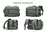 4-in-1 Convertible Travel Backpack & Briefcase - Large Capacity, 16" Laptop Compartment, USB V888-ELOSUNG37088