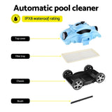 Aqua Buddy Robotic Pool Cleaner Automatic Floor Vacuum Robot Swimming Cordless PO-CL-ROBOT-01-BU