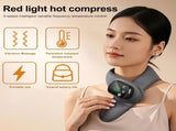 Cordless Neck Heating Pad with Massage, Neck Massager with Heat, Neck Heating Pad for Pain Electric, V1192-AZ-W-2917