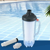 Aqua Buddy Pool Leaf Canister Cleaner Suction Catcher In-ground Swimming Pools PO-CL-LF01-GY