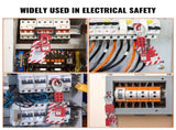 Electrical Lockout Tagout Kit, 47 PCS Safety Loto Kit Includes Padlocks, Hasps, Tags, Nylon Ties, V952-AQSJTZ47JBDGWLU0XV0