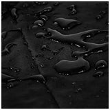 1 Piece 210D Oxford Patio Furniture Cover, Waterproof Windproof UV-Resistant Protection for Garden V1189-LC-HW-00243