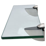 Bathroom Glass Shelf WallMounted Zinc Alloy Storage Rack Bathroom Accessory for Home V1294-YM0714-3112210067911