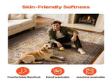 Area Rug, 2438.4 x 3048 mm Large Washable Rug, Non-Slip & Tear-Resistant Soft Carpet, Pet & Child V952-JXDDT8X10FTFP7Y9N001V0