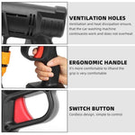 88V Cordless Electric High Pressure Washer Water Spray Gun Car Cleaner 2 Battery V201-SPRAY02BL8AU2