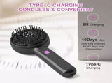 Electric Scalp Massager & Essential Oil Applicator Brush - 360 Kneading, 3 Modes, USB-C V888-ELOSUNG35827