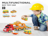 Toddler Toys Car for Boys Girls Age 1-3 3-5,5 in 1 Carrier Transport City Vehicles Toys,Kids Toy V1369-AZ3-W-21538