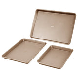 VEVOR Baking Pan Set 3-Piece Nonstick Carbon Steel Set with Silicone Handles V952-TGKPTZ3JJS00J7BCRV0