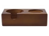 Wooden Coffee Protafilter Stand Holder Coffee Tamper Holder Stand Tamping Station Brown V1294-YM0717-3118220188411