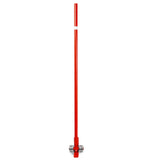 Prylever Bar 3T Capacity Steel Pry Lever Bar Heavy Duty with Wheels Prylever with 1.8 m Length V952-QG3T1.8M000000001V0
