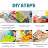 3PCS 5D Diamond Painting Kits Diamond Glue Art Kit Paint for Adults Kids DIY Gift 40x30cm V201-W13175818