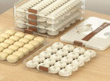 Dumpling Storage Box Large Capacity Multi Layer Transparent Plastic Airtight Food Container Kitchen V1294-YM0703-3118230143812