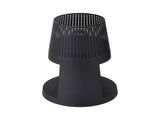 Grillz Fire Pit Deep Bowl Iron Outdoor Fireplace FPIT-BBQ-5473-BK