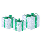 3 PCS Christmas Lights 70 LED Fairy Light Gift Box Jingle Jollys XMAS-MOT-GIFTBOX-GR