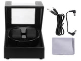 Automatic Watch Winder Box for Mechanical Watch USB Plugin Display Case Leather Style V1294-YM0901-3117210002711