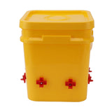 Automatic Chicken Waterer Cup with 12L Handheld Barrel Poultry Drinking Equipemnt for Goose Duck V1294-YM0706-3111230182717
