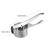 WHAMVOX Simple Fruit Juicer Orange Squeezer Hand Press Cold Stainless Silver V1189-WXFWAL-20260326-02294
