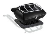 Motorcycle Top Case, Universal Durable PP Material Motorbike Tail Box with Reflective Panel, 48L V952-MTCSLDXHS48LY0GRXV0