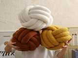 Knot Pillow Hand Knit Knotted Balls Pillow Shaped Decorative Throw Pillows for Living Room Bed V1294-YM0716-220622DJ04-8