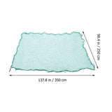 Green Nylon Trailer Cargo Net with Elastic Cords for Secure Truck Bed Load and Hauling V1370-AZ4-08992