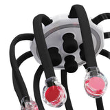 Electric Head Massager with 5 Massage Modes and Timing - Black V1263-JX-8240-1